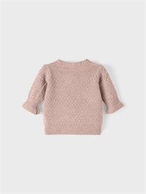 NAME IT Flæse Cardigan Tofemme Rose Smoke